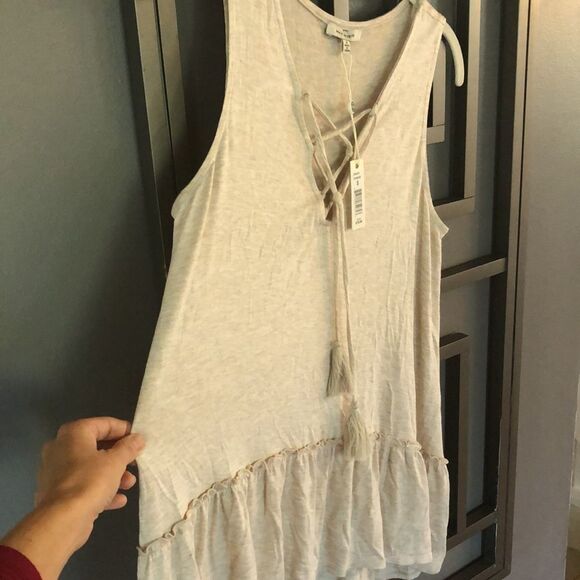 NWT Max studio sleeveless bohemian style top S - Picture 4 of 8